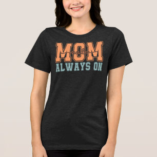 Camiseta Modo Mamãe Sempre Ativado Presentes Divertidos par