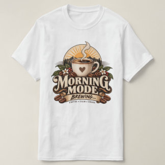 Camiseta Modo Manhã Café Torrado Amante Vintage Café