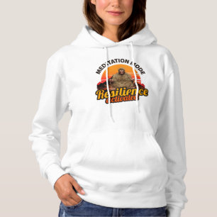 Camiseta Modo Meditação: Resiliência Ativada do Pé-Grande