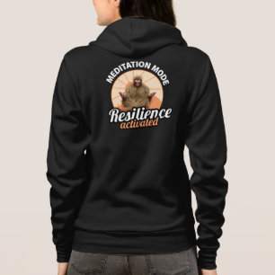 Camiseta Modo Meditação: Resiliência Ativada do Pé-Grande
