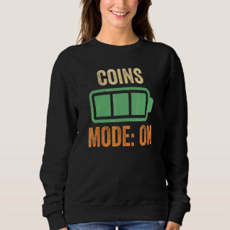Camiseta Modo Moedas no Design de Bateria