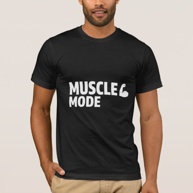 CAMISETA MODO MÚSCULO (Frente)
