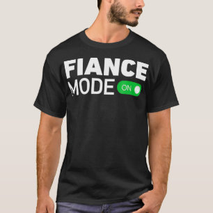 Camiseta Modo noivo Casal que logo será casado