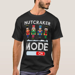 Camiseta Modo Nutcracker No Balé De Dança Pijamas De Natal