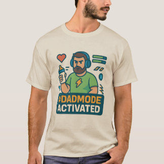 Camiseta Modo Pai Ativado – Vida de Super-Herói Pai