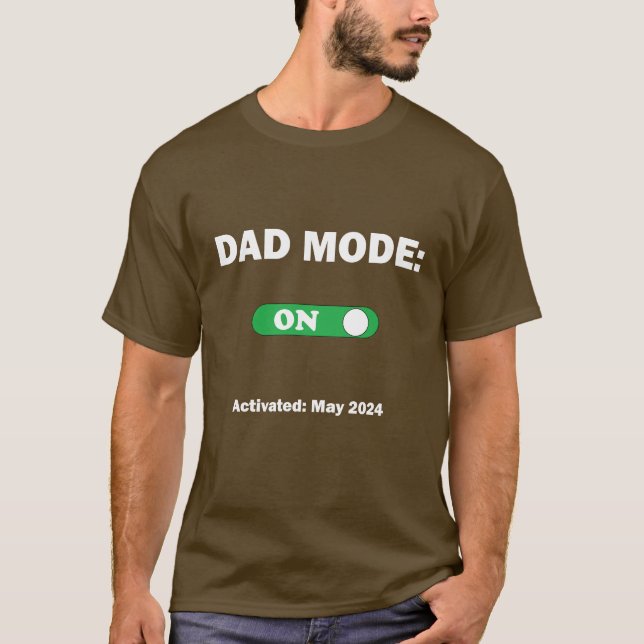 Camiseta Modo pai: LIGADO (Frente)
