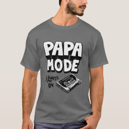 Camiseta Modo Papa dia de os pais