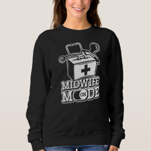 Camiseta Modo Parteira Ativado  Doula de Parto de Recém-Nas
