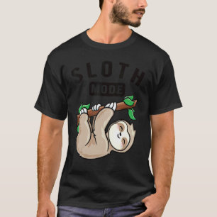 Camiseta Modo Preguiça Hora de Relaxar Dia Preguiçoso Fim d