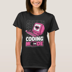 Camiseta Modo Programador No Programador De Codificação C