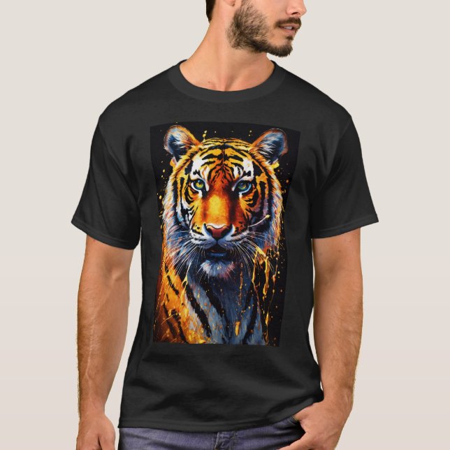 Camiseta Modo Rar: Ativado, Permanecer Selvagem, Permanecer (Frente)