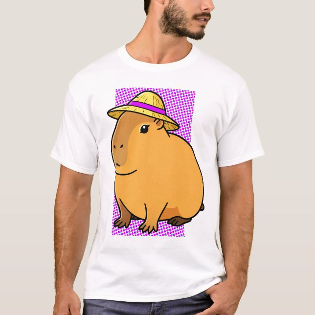 Camiseta Modo Relax do Capivara (Frente)