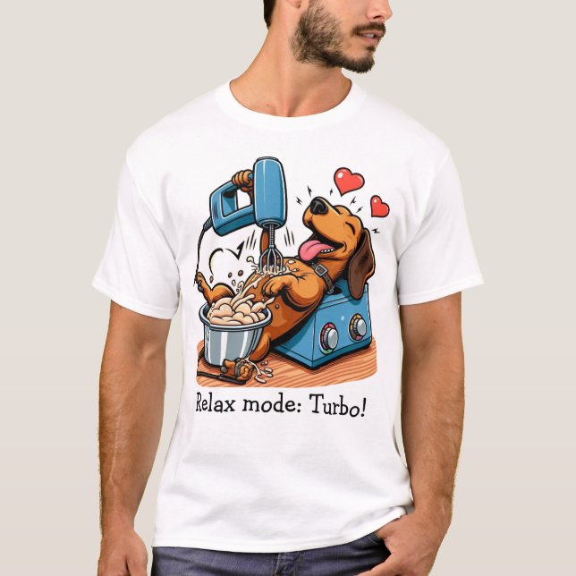 Camiseta Modo relaxado: Turbo! (Frente)