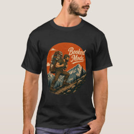 Camiseta Modo Reservado Aventura de Leitura Vintage