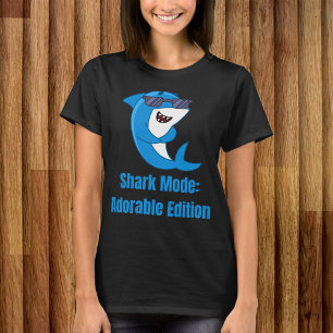 Camiseta Modo Shark: Edição Adorável