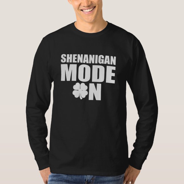 Camiseta Modo Shenanigan ativado (Frente)