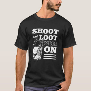 Camiseta Modo Shoot E Loot No Archery Archery