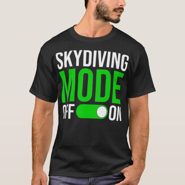 Camiseta Modo Skydiving Ativado (Frente)