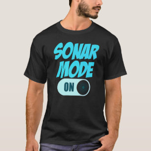 Camiseta Modo Sonar Em Marinebiólogo