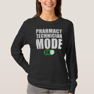 Camiseta Modo Técnico de Farmácia do Técnico de Farmácia