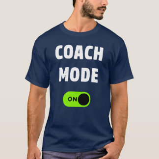 Camiseta Modo Treinador Ativado Presente Engraçado Treinado