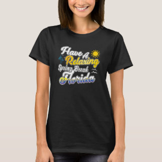 Camiseta Modo Trip de Férias da Flórida de Break