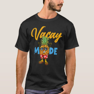 Camiseta Modo Vacante Abacaxi Vacinação Cuta — Cruzeiro de