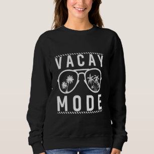 Camiseta Modo Vacante Óculos de sol Férias Verão Furioso