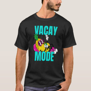 Camiseta Modo Vacinado Ananas Cute Pineapple Cruise Getaway