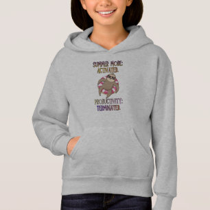 Camiseta Modo Verão Ativado – Preguiça de Desenho em Donut 