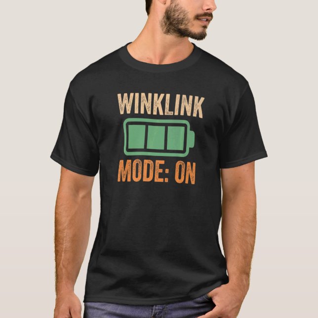 Camiseta Modo WiNkLink no Crypto (Frente)