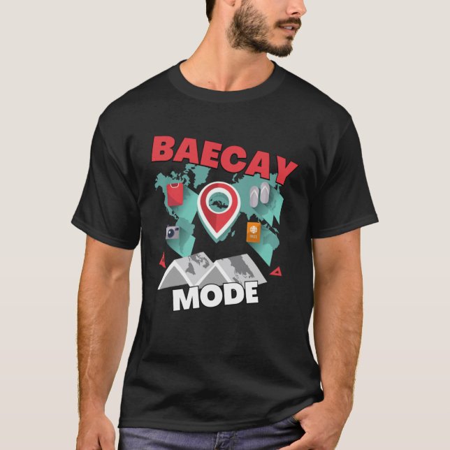 Camiseta Modos Baecay Designs Para Casais Bae King Bae Cati (Frente)