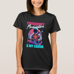 Camiseta Modulação de Frequência de Sintetizador É Meu Card