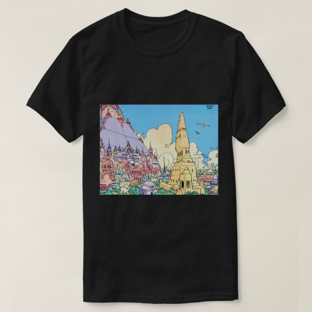 Camiseta Moebius Art - Jean Giraud (7) (Frente do Design)