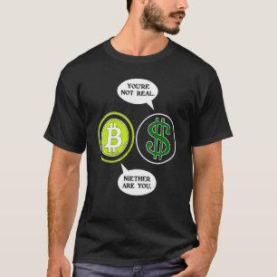 Camiseta Moeda Criptográfica E Dólar Fashiado Antigo Existe