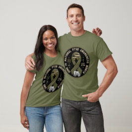 Camiseta Moeda de PTSD Sombria