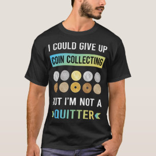 Camiseta Moeda Não Desistir Coleção De Moedas