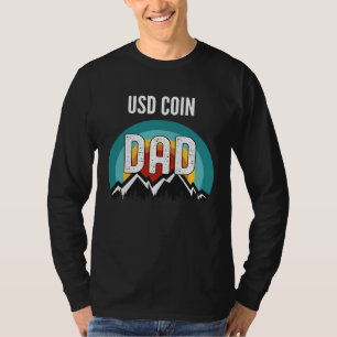 Camiseta Moeda Usd Pai Crypto Para O Dia Dos Pais