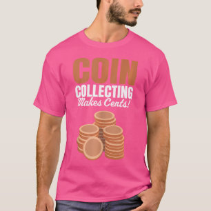 Camiseta Moedas Coleção de Moedas Vale a Pena Colecionador