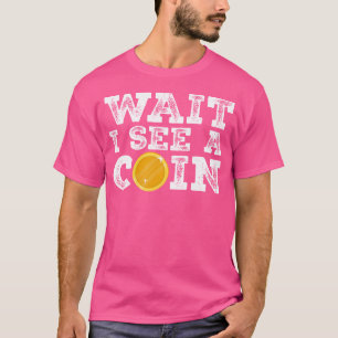 Camiseta Moedas Coletor de Moedas Colecionando Numismatista