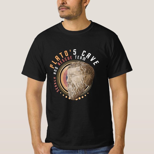 Camiseta Moedas das Cavernas de Platão (Frente)