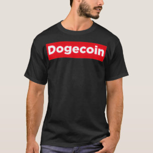 Camiseta Moedas de Cães Criptomoeda Legal de Blockchain