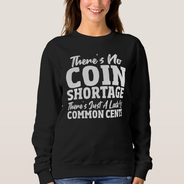 Camiseta Moedas de Centros Comuns Coleta de Moedas Numismat (Frente)