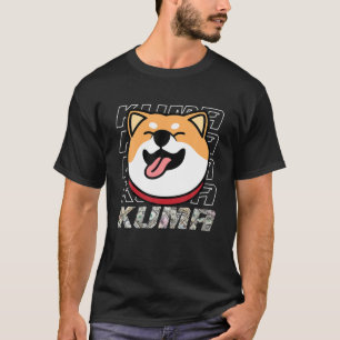 Camiseta Moedas de Memória de Colar Dourada de Token