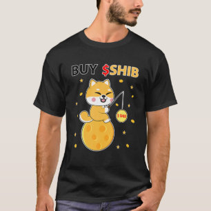 Camiseta Moedas do Token Shib Comprar Shib Shiba Inu Memóri