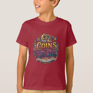 Camiseta Moedas e Risadas