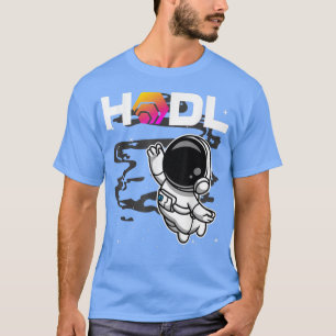 Camiseta Moedas HEX HDL-HDL-Astronautas Para O Token Cripto