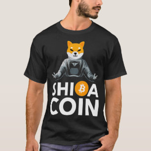 Camiseta Moedas SHIB Shiba, Cryptocurrency Shiba Inu Astron