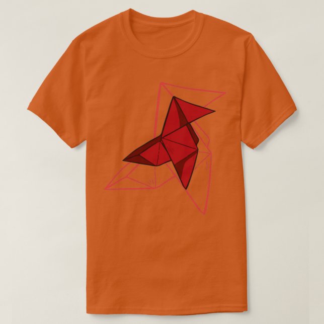 CAMISETA MOEY HEIST ORIGAMI BIRD (Frente do Design)