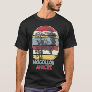 Camiseta MOGOLLON APACHE tribo índio mexicano nativo